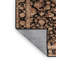Tapis brun lavable à la machine-576513122