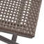 Ensemble de 2 chaises bistro pliables en osier pour patio ou cour arrière-1310255129