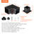 VEVOR Black Steel Hardware for Gazebo-95036858