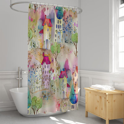 Floral Shower Curtain