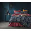 Ensemble d'édredon en microfibre à imprimé floral et feuille Vintage-109231334-108994937