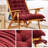 Seat Cushions For Home Use- Tufted Corduroy Floor Cushions For Living Room Tatami-47 Inch-826249654
