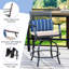 Tabouret de bar avec coussin Anujin