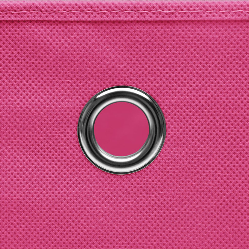 Rebrilliant Fabric Decorative Bin, Pink