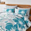 Ensemble d'édredon floral 7 pièces, literie en microfibre douce avec draps pour toutes les saisons-122766040-122766044