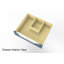 Meuble-lavabo mural double l 60 po x P 19 po x H 17,75 po Velkan-436294576-436294589-436294588
