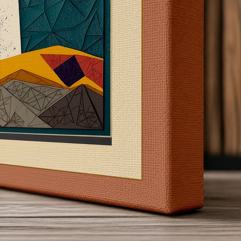Print, 24x16 - 61.0 x 40.6 cm, Terracotta Border