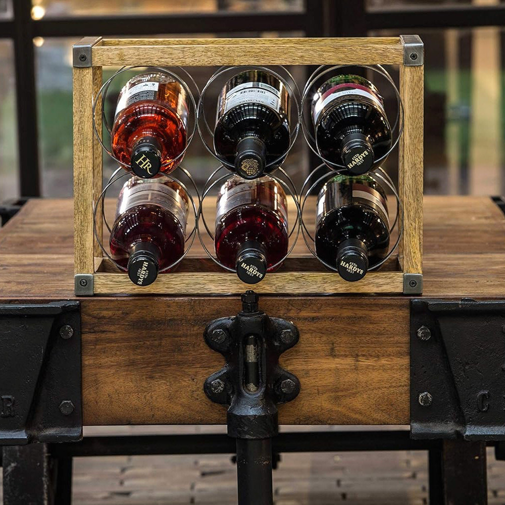 Tabletop Wine Bottle Rack