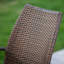Chaises d'extérieur en osier