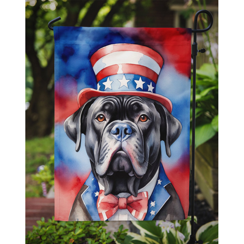 Drapeau patriotique du jardin américain, Cane corso