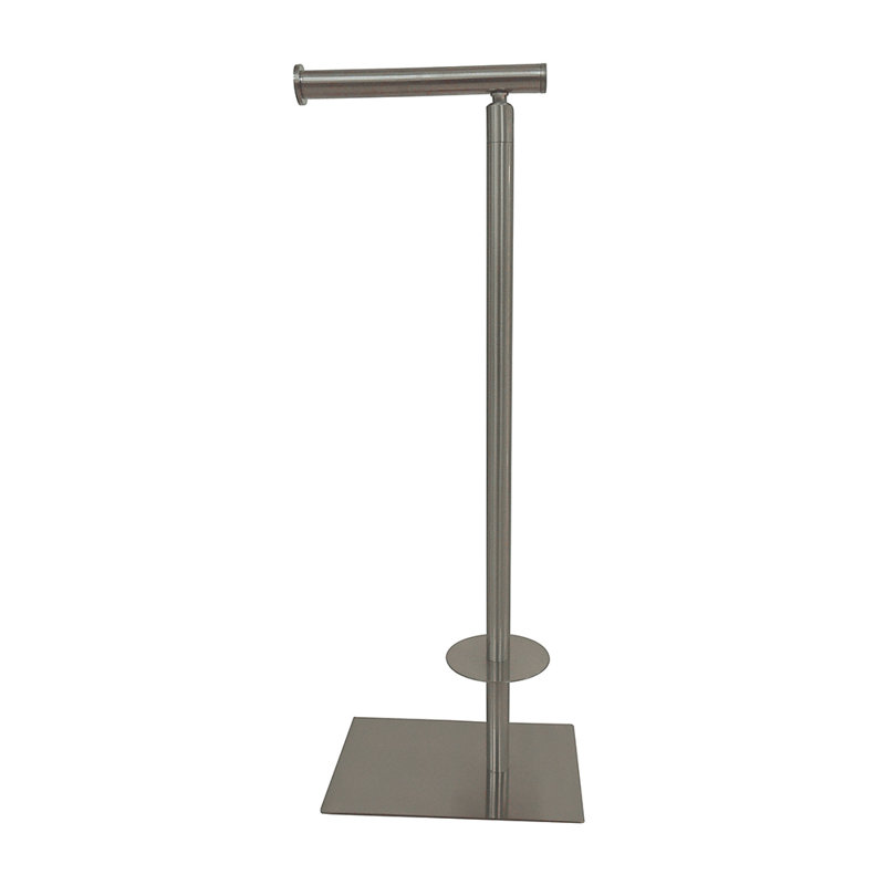 Kingston Brass Claremont Freestanding Toilet Paper Holder, Brushed Nickel