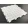 Marble Basketweave Moasic Floor Use Wall Tile