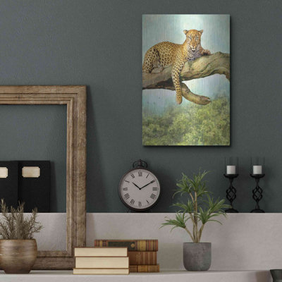 «Queen of Air Leopard» par Dan Craig, art mural en métal