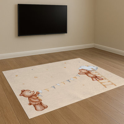 Geometric Shapes Area Rug