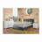 Silver Full Size Bed