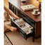 Table basse rétro en bois massif de style français-231707395