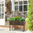Raised Garden Bed with Trellis