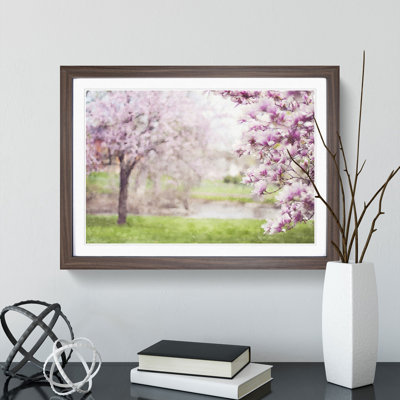 Magnolia Blossom Trees - Picture Frame Painting