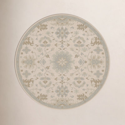 Arden Hand-Woven Wool Floral Rug