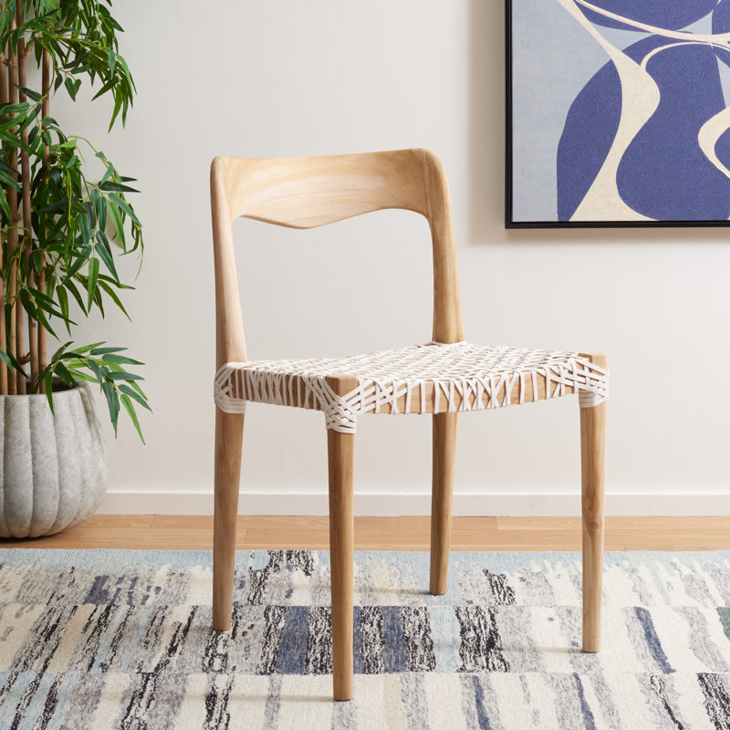 Aruna Side Chair in Beige/Cream