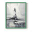 NAUTICAL Series D - Impression encadrée de qualité supérieure - Prêt à accrocher - Aucun clou requis-466123586-466123644