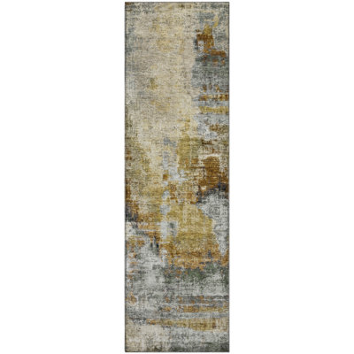 Premium Machine Washable Mayfield AMF2300 Abstract Rug