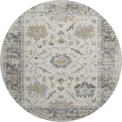 Premium Machine Washable Mundell Border Rug