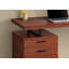 Bureau d'ordinateur, bureau personnel, ordinateur portable, installation à gauche, à droite, tiroirs de rangement, L 48 po, stratifié de travail, métal, contemporain, moderne-495706653