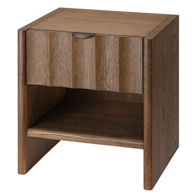 Finley 1 - Drawer Solid Wood Nightstand