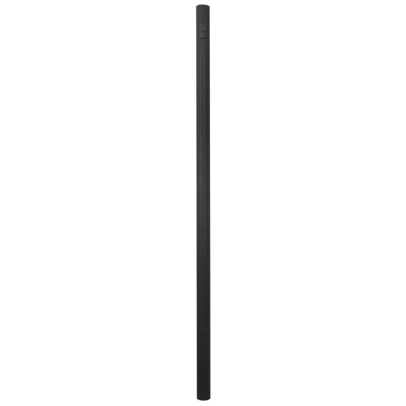 Poteau de lanterne, Noir mat
