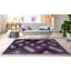 Tapis mauve à motif géométrique Ambrine-1688020427