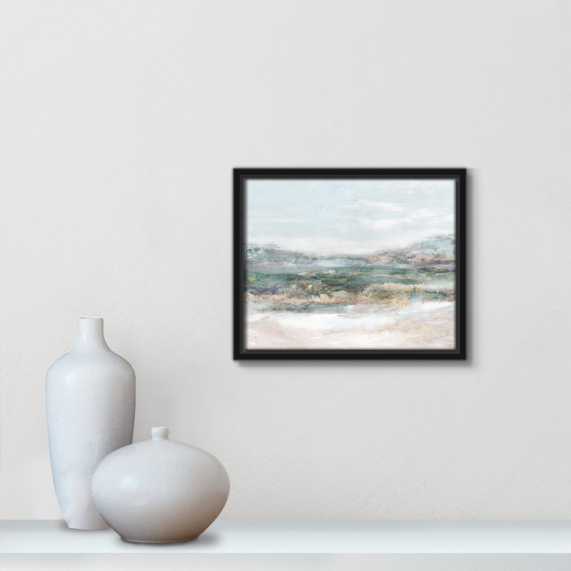 Lori Dazzling by Matina Theodosiou - Painting Print on Canvas, No Mat, 9.5" H x 11.5" W x 2" D, Black Framed Canvas