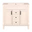 Meuble-lavabo 36 po avec lavabo supérieur, armoire de rangement moderne avec 2 portes à fermeture douce et 2 tiroirs-111123954