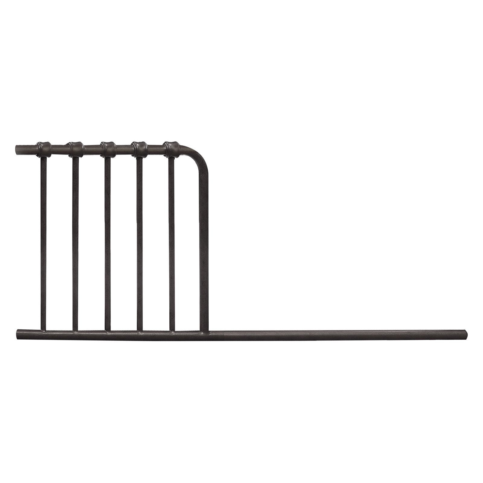 Abigail-Winston Mini Toddler Bed Conversion Kit, Vintage Iron