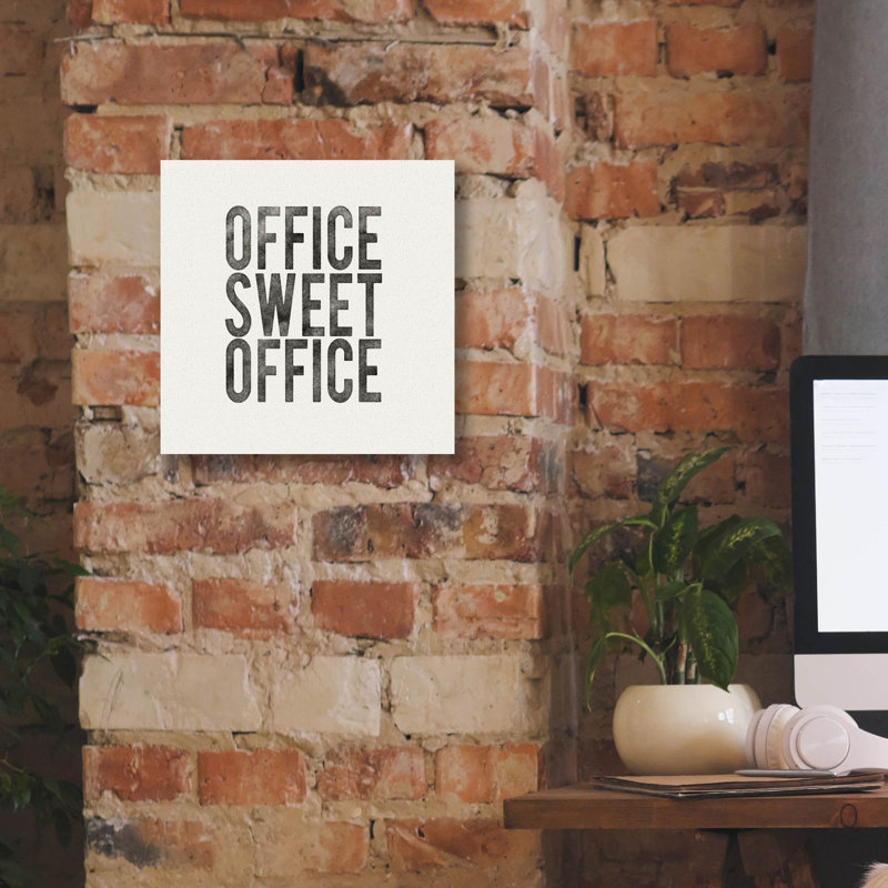 Toile épique «Work From Home 1» par Wild Apple Portfolio, 12 po x 12 po, H 12 po x l 12 po
