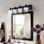 Meuble-lavabo à DEL noir mat avec abat-jour en cristal pour salle de bain 4 - Décoration intérieure-1039534078-1039533953