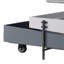 Table basse à plateau relevable gris