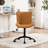 Brionni Leather Upholstered Office Desk Chair Swivel Task Chair Height Adjust Conference Chair-790715891