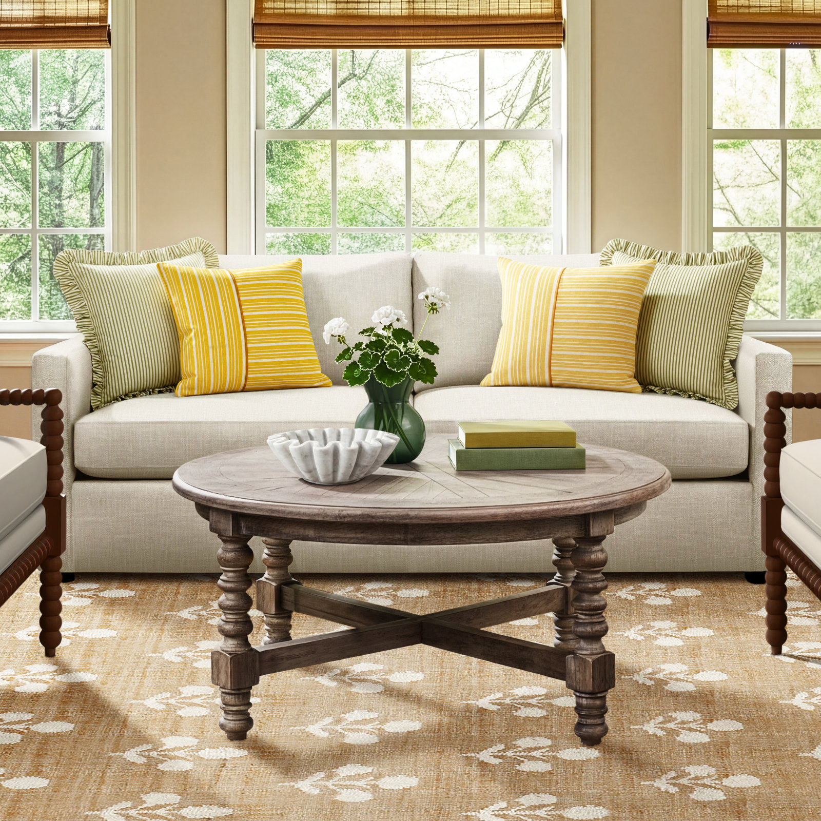 Jacob Solid Wood Coffee Table