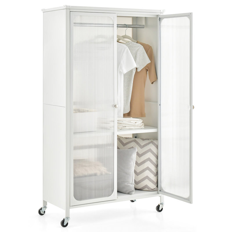 Morah 2 Door Iron Wardrobe