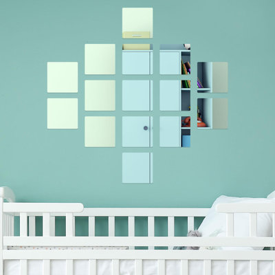 Abstract Non-Wall Damaging Wall Decal