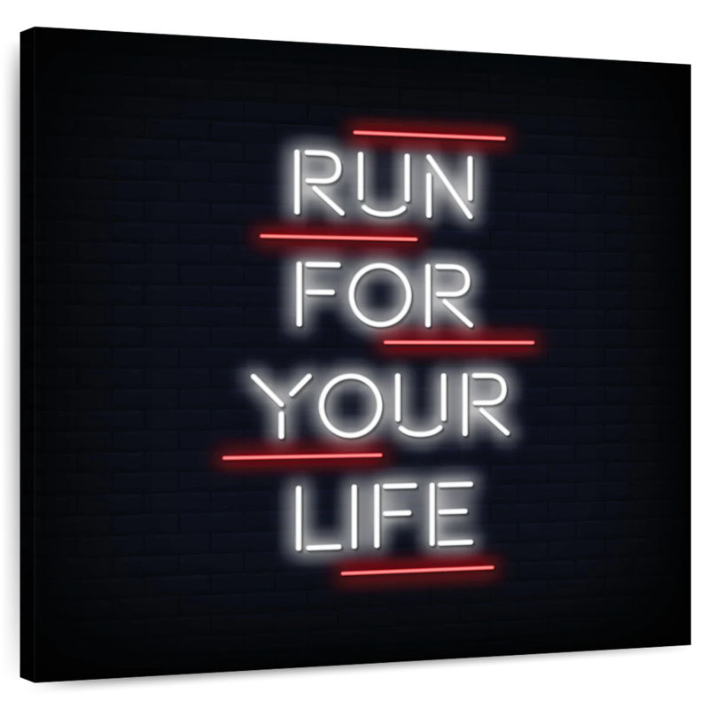 Tergel Neon Run For Your Life