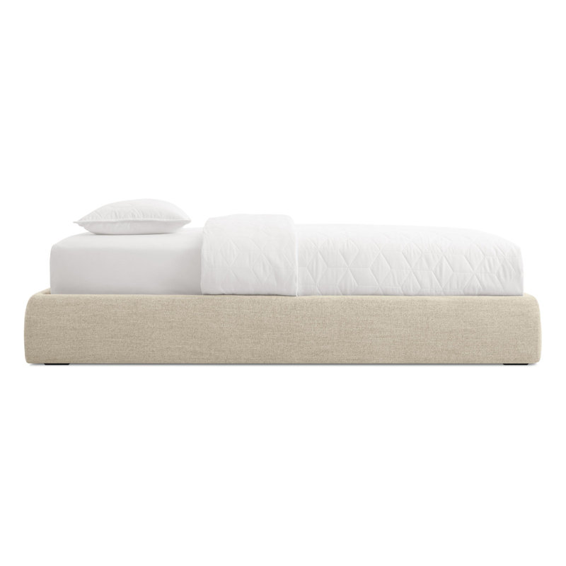 Lid Upholstered Storage Bed, Full, Thurmond Light Gray, Lift Up Storage