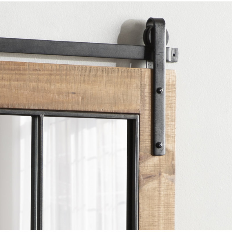 Miroir Enora, Brun rustique, 37 po x 22 po