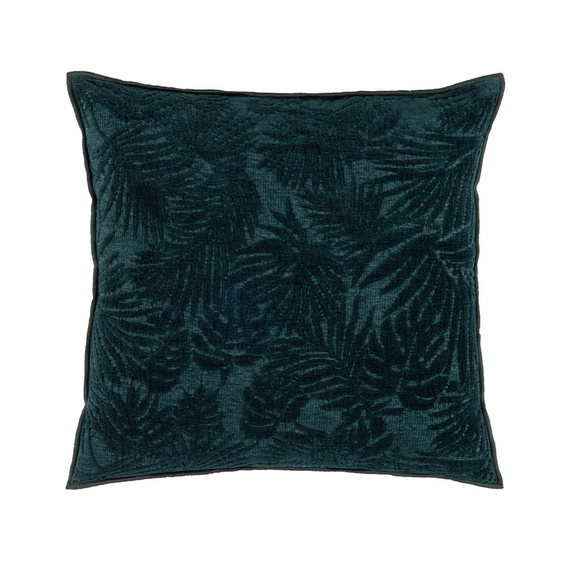 Verone Square Pillow Cover & Insert, Navy