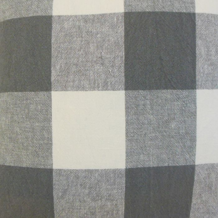  Coussin Plaid, Gris