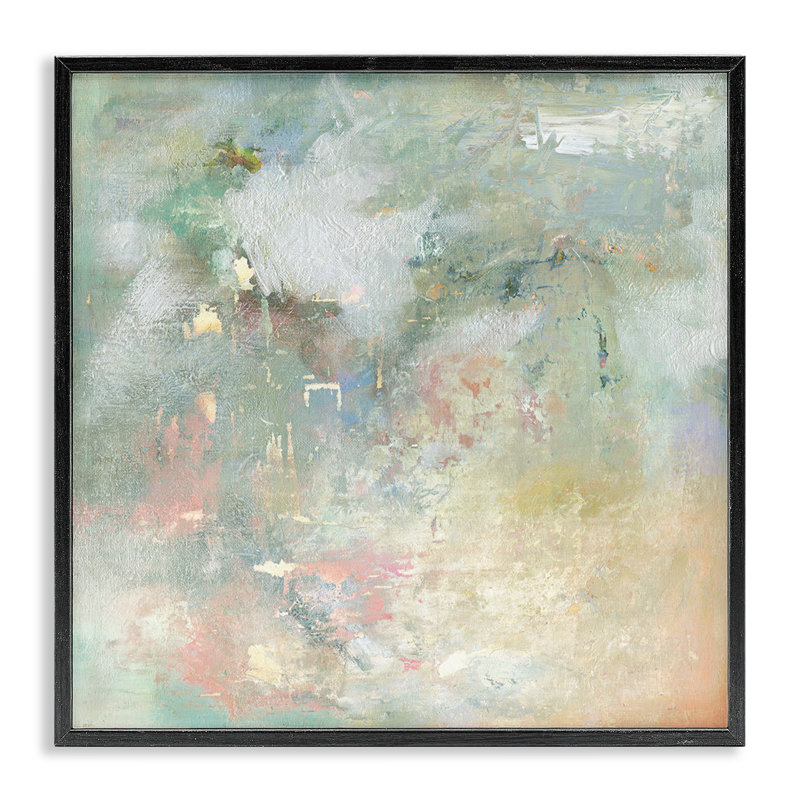 «Ethereal Brushstroke Harmony», estampe numérique, design par Carol Robinson, H 17 po x l 17 po