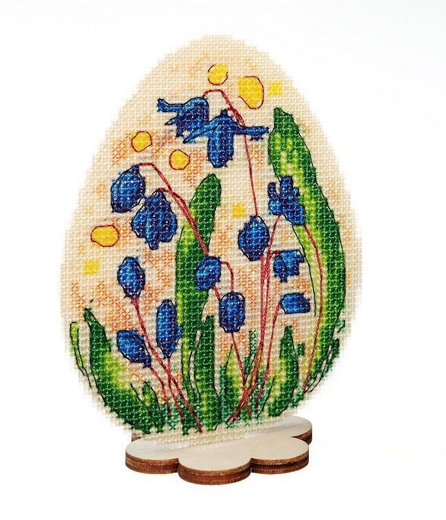 Kit de broderie au point de croix « Perce-neige » d'Alisena 8009A
