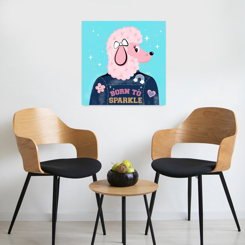 Art contemporain, H 24 po x l 24 po