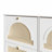Mid-Century Rattan Shoe Cabinet-339333163